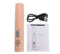 Dpofirs Molinillo de Uñas para Mascotas, Herramienta Eléctrica Recargable para Pulir Uñas de con 2 Velocidades, 3 Puertos y bajo Ruido, para Gatos, Perros, Mascotas Pequeñas, Medianas y Grandes