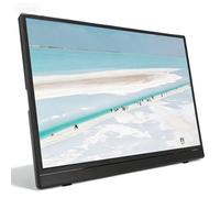 Dpofirs Monitor Portátil de 15,6 Pulgadas 1080p, HDMI, para Ordenador y Juegos, Doble Banda, Montaje VESA de 75x75 Mm, Batería de 8000 mAh.