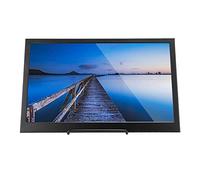Dpofirs Pantalla de Visualización IPS Full HD Universal de 15,6 '', Pantalla de Monitor Portátil Ultradelgada 1080P, Entrada Mini Doble, Rango de Color Amplio 72% NTFS, ángulo de Visión