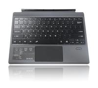 Dpofirs para Surfaces Go Type Cover, Teclado de Oficina Portátil Reemplazo de Teclado Multifuncional con Panel Táctil, Teclado para Pro 7 7+ Pro6 Pro5 Pro4 Pro3