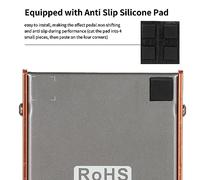 Dpofirs Pedal de Efectos de Guitarra Irin Overdrive con Potente Modo de Compresión para Guitarristas Eléctricos - Mini Pedal Duradero de Aleación de Aluminio para Músicos