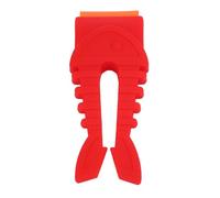 Dpofirs Perilla de Estufa de Gas Multifuncional, Cubierta de Seguridad, Ajuste Universal, Fácil Instalación para Uso Doméstico, Silicona (rojo)