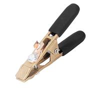 Dpofirs Pinza de Trabajo de Conexión a Tierra Alicates de Soldadura de Latón 260A para Soldadura por y con Protección de Gas, Apertura de 40 Mm, Adecuado para la Fabricación de Automóviles (cubierta