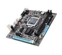 Dpofirs Placa Base H110, para LGA1151, Doble Canal DDR4 1600/1866/2133/2400 MHz, Placa Base Micro ATX, PCI Express X16, PCI Express X1, M.2 NVME/NGFF