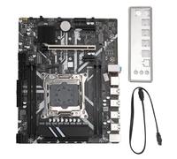 Dpofirs Placa Base X99 LGA 2011-3, para E5 V3 V4, Serie I7 58xx 68xx, Placa Base para Servidor de PC, 4 X DDR4 DIMM, Tarjeta de Red Integrada, 6 X SATA3.0, 4 X USB 3.0, 4 X USB 2.0