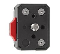 Dpofirs Placa de Liberación Rápida V Lock, Kit de Placa de Liberación Rápida para Cámara, Conjunto de Bloqueo Mini V con Ranura de Cola de Milano de 38 Mm y Diseño Antivibración, para Cámara, Trípode,