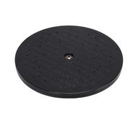 Dpofirs Plato Giratorio con Aerógrafo, Soporte Giratorio de 360 Grados, Soporte de Modelado de 7,5 Pulgadas de Diámetro, Herramienta para Manualidades y Decoración de Pasteles