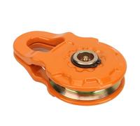 Dpofirs Polea de Bloque de Arranque, Bloque de Polea de Resistencia Mínima a la Rotura de 25000 Libras (12,5 toneladas), Límite de Carga de Trabajo para Tractor, Camión, ATV, UTV