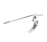 Dpofirs Puente de Guitarra Eléctrica Barra de Trémolo para Guitarras SG, Pieza Trasera de Puente de Guitarra de Aleación de Aluminio Resistente para Resonancia Mejorada, Pieza de Repuesto Ideal