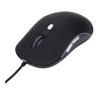 Dpofirs Ratón de Juego, Luces Coloridas con Cableado Mouse para el Hogar para la Oficina para el cibercafé