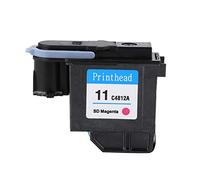 Dpofirs Reemplazo de Colores Naturales del Cabezal de Impresión para Series BusinessInkjet1000/Designjet 500ps/Design Jet100/110/70/pro K850/850dn(Rojo C4812A)