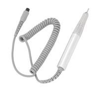 Dpofirs Reemplazo de la Mano de Palanca de Clavos, Bolígrafo de Uñas Eléctrico en Silencio con Alta Velocidad Ajustable para la Máquina de Pitido de Uñas (SILVER)