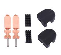 Dpofirs Reemplazo del Kit Hotend de Metal Completo de 0,4 Mm para Impresora 3D Soporte de Impresión Rápida para Impresión de Alta Velocidad para Cubierta y Cepillo de Silicona PLA ABS PETG