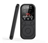 Dpofirs Reproductor MP3 de 8 GB con BT 5.4, 12 Horas de Reproducción, Pantalla de 2,01 Pulgadas, Tamaño de Bolsillo, Funcionamiento Sencillo, para Reuniones, Entrevistas, (Sin Tarjeta de Memoria)