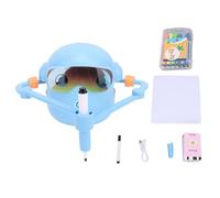 Dpofirs Robot de Dibujo, Herramienta Educativa con 100 Tarjetas de Arte y Bolígrafos de 12 Colores, Juguete Robot de Pintura
