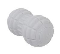 Dpofirs Rodillo de Masaje Eléctrico, Bola de Masaje de maní 4 Velocidades de Vibración para Liberación Miofascial (GREY)