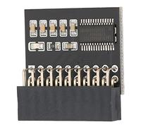 Dpofirs Sistema de Módulo TPM SPI, Módulo de Seguridad de Cifrado TPM 2.0 Módulo TPM2.0 Módulo TPM SPI de 20 Pines Componentes del Sistema para PC