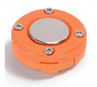 Dpofirs Soporte Magnético para Montaje en Coche con Micrófono de Radio Móvil, Clip para Colgar Micrófono CB para MH-67A8J HYT SM16A1 QYT KT-8900, para PMMN4090 HMN3596A RMN5052A CDM1250 (ORANGE)