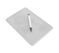 Dpofirs Tablero de Dibujo Magnético, Tableta de Escritura LCD, con Borrador de Diapositivas de Lápiz, Almohadilla de Aleación de Aluminio Reutilizable, para Estudiantes.