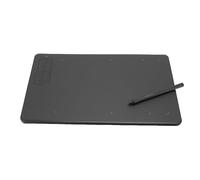 Dpofirs Tableta de Dibujo con 8192 Niveles de Niveles, Tableta Gráfica de 10x6in 12 Teclas de Atajo, Compatible con Android Mac, Funciona con Photoshop Sai Illustrator, Black