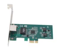 Dpofirs Tarjeta de Adaptador de Red de PC, Tarjeta de Red PCIe X1 Estable Gigabit Ethernet para Servidor