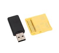 Dpofirs Tarjeta de Memoria Flash para Videojuegos Precisa con Chip ASIC para Consola de Juegos 2DS 3DS, Rendimiento Rápido para Entusiastas, Soporte ABS, Color Negro (GOLD)