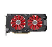 Dpofirs Tarjeta Gráfica RX580 8GB GDDR5 256 bits, PCI Express 3.0 X 16, Tarjeta de Video Dual para Juegos para PC y Transmisión, 1244/7000MHz, DPX3, HD Multimedia, DVI