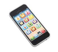 Dpofirs Teléfono de Juguete Preciso para Aprender Inglés con Funcionalidad Interactiva para Mejorar el Lenguaje y la Creatividad, para Bebés y Niños Pequeños, Material PS