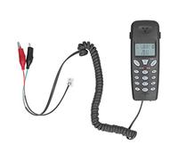 Dpofirs Teléfono Fijo con Cable, FSK DTMF Identificador de Llamadas, Extensión de Moda para el Hogar