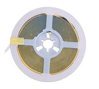 Dpofirs Tira de Luces LED COB, Cinta de Luces LED Flexibles de Color Blanco Cálido para Bricolaje Debajo del Gabinete, Cama, TV, Luz Nocturna a Prueba de Agua (tío paterno)