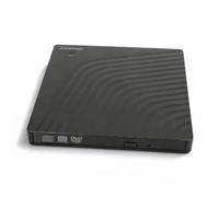 Dpofirs Unidad de DVD Externa, Grabadora de CD DVD RW Portátil USB 3.0 para Computadora Portátil con 11 10 8 7, Mac Pro Air, Negro