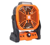 Dpofirs Ventilador de Camping Recargable Potente Batería de 20000 MAh Luz LED USB para Tienda de Campaña, Picnic, Barbacoa, Pesca, Blanco