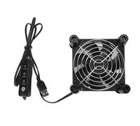 Dpofirs Ventilador de Carcasa de PC de 90 Mm, Ajuste de 3 Niveles 2800 Rpm de Caso de Caso de Computadora Profesional para Computadora