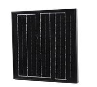 Dpofirs Ventilador de Ventilación Solar, Fácil Instalación, de Escape de ático de 8W para Garaje, Almacén, Negro