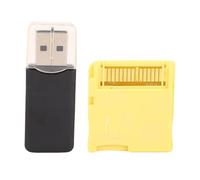 Dpofirs Video Games Tarjeta de Memoria Flash Card, 3DS Game Flashcard Adapter para, 2DS, 3DS, XL, New, New XL, 2DS (GOLD)