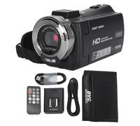 Dpofirs Videocámara Videocámara 1080P 30MP 30fps con Visión Nocturna por Infrarrojos, Grabadora de Cámara con Zoom Digital 16X Cámara Vlogging con Pantalla de 3.0 para Youtube con