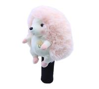 dPois Endearing Hedgehog Golf Driver Headcover - Oversized, Sweet Cartoon Hedgehog, Keeps Clubs Safe and Makes You Smile Every Time You See It Rosa Driver