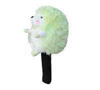 dPois Endearing Hedgehog Golf Driver Headcover - Oversized, Sweet Cartoon Hedgehog, Keeps Clubs Safe and Makes You Smile Every Time You See It Verde Driver