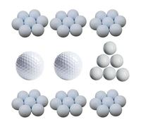 dPois Pelota práctica de Golf de Regalo Ideal para competición Entrenamiento en Espacios internos y terrenos Abiertos 50 Unidades Talla única