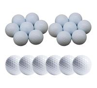 dPois Pelota práctica de Golf de Regalo Ideal para competición Entrenamiento en Espacios internos y terrenos Abiertos 20 Unidades Talla única