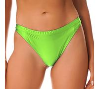dPois Tanga para Mujeres Sexy Bragas Mujer Calzoncillos Tangas De Hilo Dental Brasileños Braguitas G-String Ropa Interior Lencería Briefs Underwear Fluorescent Green L