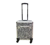 DPPAN Profesional Maleta para Maquillaje, Aluminio Maletín para Maquillaje con 4 Ruedas, Estuche de Maquillaje para Esteticistas Viaje Organizador,B