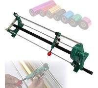DPQYJPP Cortadora Manual de Papel de Aluminio, cortadora de Rollos de Estampado en Caliente, máquina cortadora de Vinilo PU, Ancho de Corte ≤ 70 cm, para oficinas, Laboratorios e Industrias.