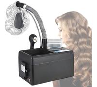 DPQYJPP Vaporizador Cabello acondicionamiento Profundo, Micro-bruma para Cuero cabelludo, Coloración Cabello, Permanente, SPA Profesional con Capucha, Peluquería, para Cabello Negro Natural