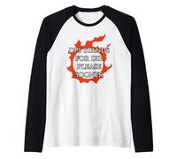 DPS = Muere por Favor Antes para Warriors of Light & Darkness Camiseta Manga Raglan