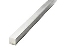 DPSQQ Barra Cuadrada de Acero Inoxidable, Barra Plana de Acero Inoxidable, for Barras cuadradas de avión Modelo (3 x 40 mm)(2x2mm)