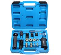 DPTOOL Juego de extracción de extractor de inyector de combustible, kit de herramientas de servicio de instalación de sello de inyector compatible con Audi VW 1.4 1.6 1.8 2.0