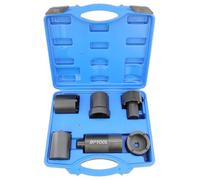 DPTOOL Kit de herramientas de tuerca de husillo, 6 piezas, juego de tuercas de bloqueo de eje de 1/2 pulgada, instalador de tuercas de cubo de rueda de accionamiento compatible con Ford Dana 44/80,