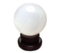 DPURPIWADY Crystal Sphere Rough White Crystal Ball Glass Ball Office Lucky Ball Feng Shui Dedication polishing Gift Ornaments Fortune,White Crystal ball-15cm