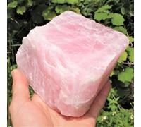 DPURPIWADY Rose Quartz Crystal Rough Gemstone Home Decor(1400-1600g)